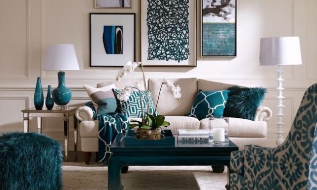 Dark Teal Hues Are The Latest Décor Trend